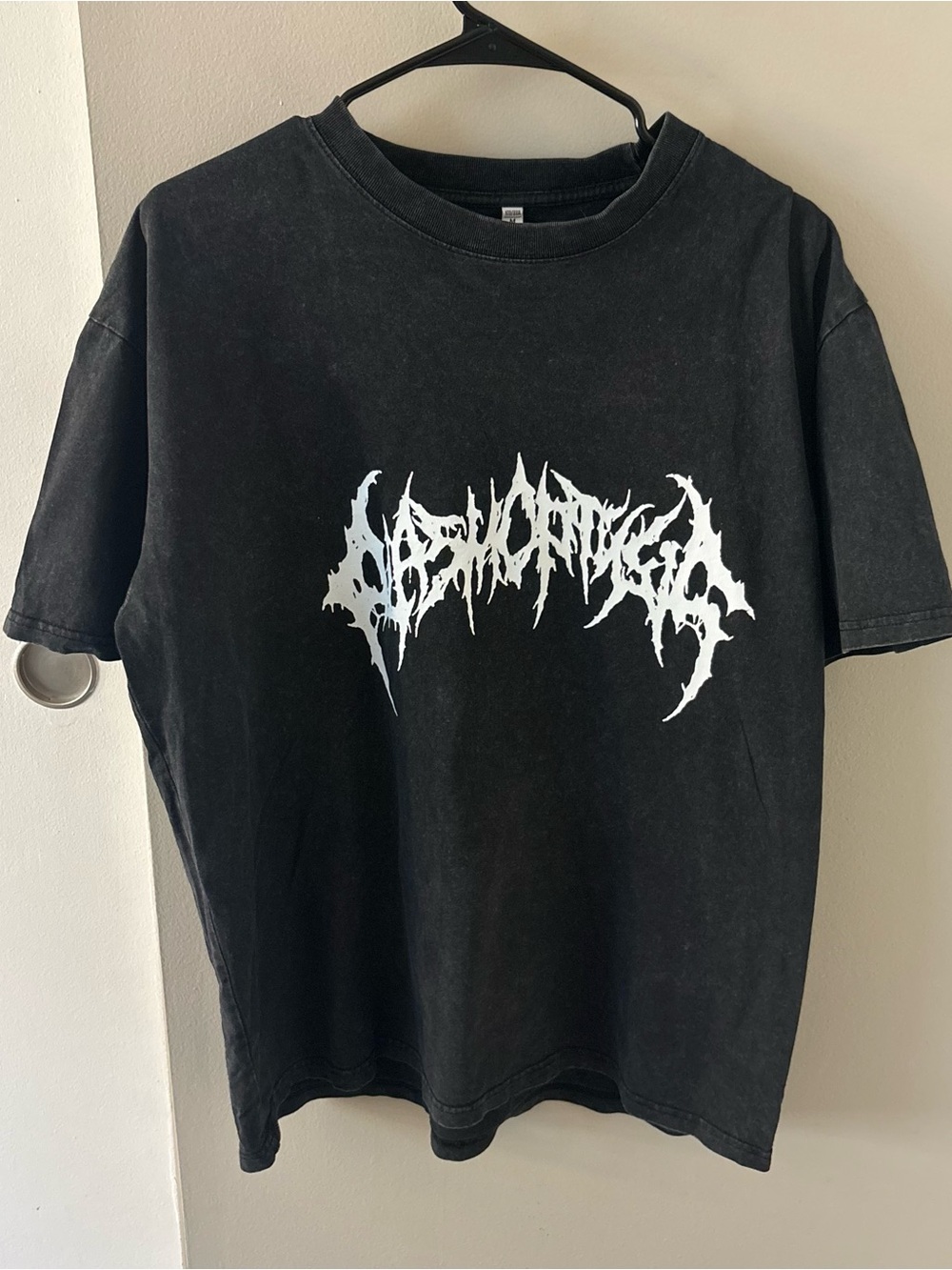 Boxy Oversized Death Metal Graphic T-Shirt Size Men’s Medium 100% Cotton